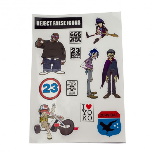 Sticker Sheets Example Printed